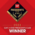 The GAF Master Elite President's Club Award